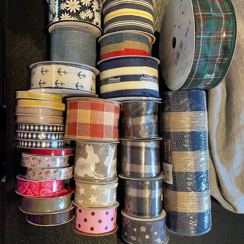 Assorted Decorative Ribbon Collection